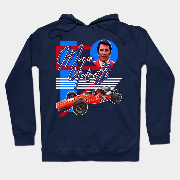 Andretti ))(( Indy Racing Legend Car Tribute Hoodie by darklordpug